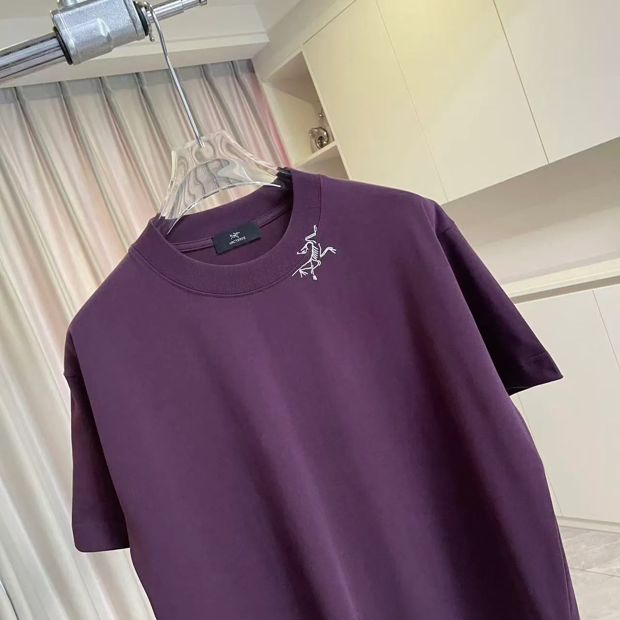 ARC'TERYX *2026 New Arrival logo t g Same Style Size：S M L XL XXL ：Black White Purple